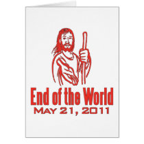 End of the World May 21, 2011 cards