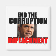 End The Corruption - Impeach Obama Magnets