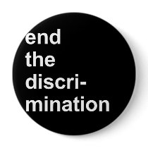 end the discrimination pin
