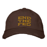 END THE FED BASEBALL CAP