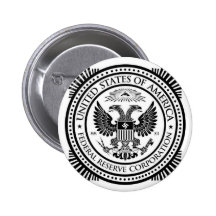END THE FED EYE PINBACK BUTTONS