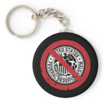 End the Fed Federal Reserve Libertarian Key Chain