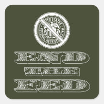 End the Fed Federal Reserve Libertarian Stickers