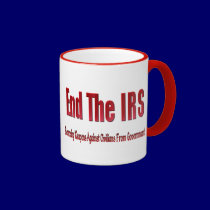 END THE IRS mugs