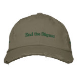 End the Stigma Embroidered Hat