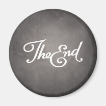 End Title Card magnet