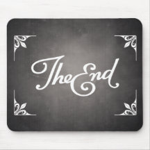 End Title Card mousepad