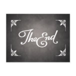 End Title Card postcard
