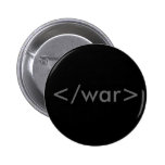 End War Pinback Button
