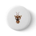 Endangered Bongo - My Conservation Park Pinback Button