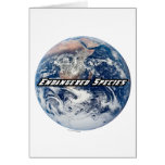 Endangered Earth t-shirts and gifts. Greeting Cards