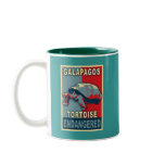Endangered Galapagos Tortoise Pop Art Tshirts Mug
