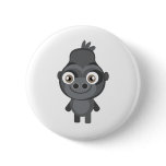 Endangered Gorilla - My Conservation Park Pinback Buttons