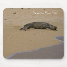 Endangered Hawaiian Monk Seal Kauai Mouse Pad