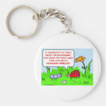 endangered insects environment keychain