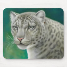 Endangered Snow Leopard Mousepad
