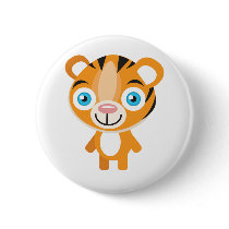 Endangered Tiger - My Conservation Park Pins