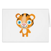 Endangered Tiger - My Conservation Park Greeting Card