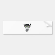 Endangered Water Buffalo - My Conservation Park Bumper Sticker