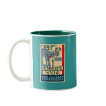 Endangered Wild Bactrian Camel Pop Art Tshirts Mug