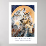 Endangered Wolves Inspirational Canvas Print