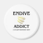 Endive Addict Refrigerator Magnet