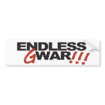 Endless Gwar bumper stickers