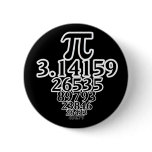 Endless Pi Day Fun to Infinity and Beyond! Pinback Buttons