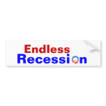 Endless Recession II bumper stickers