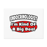 Endocrinologist...Big Deal Post Cards