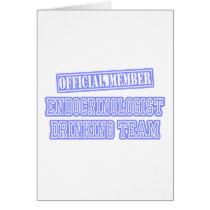 Endocrinologist Drinking Team