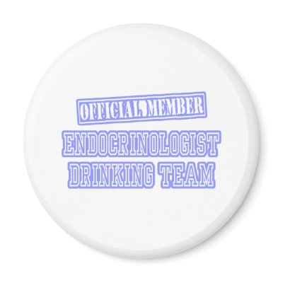 Endocrinologist Drinking Team by Endocrinologist