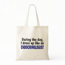 Endocrinologist During The Day Canvas Bag