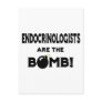 Endocrinologists Are The Bomb! Post Card