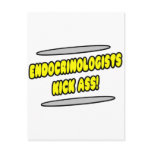 Endocrinologists Kick Ass! Postcard