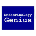 Endocrinology Genius Gifts cards
