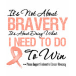 Endometrial Cancer Battle t-shirts