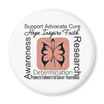 Endometrial Cancer Butterfly Inspirations Magnet