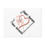 Endometrial Cancer Faith Hope Love Butterfly Post Cards