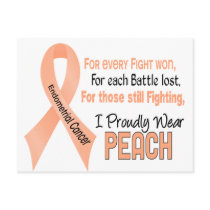 Endometrial Cancer For Every…..I Proudly Wear Peac