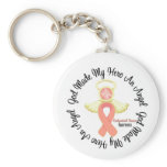 Endometrial Cancer God Made My Hero An Angel Keychain