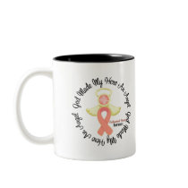 Endometrial Cancer God Made My Hero An Angel Mug