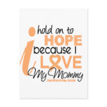 Endometrial Cancer Hold On To Hope For My Mommy