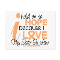 Endometrial Cancer Hold On To Hope For My Sister-I