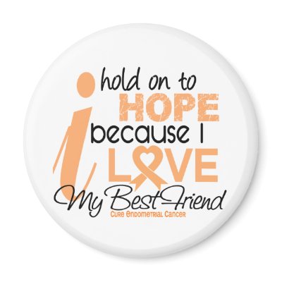 Endometrial Cancer Hope For My Best Friend by awarenessgifts
