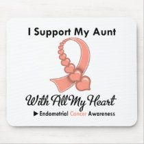 Endometrial Cancer I Support My Aunt Mouse Mat