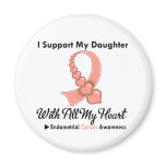 Endometrial Cancer I Support My Daughter Magnets