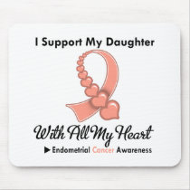 Endometrial Cancer I Support My Daughter Mouse Mats