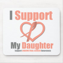 Endometrial Cancer I Support My Daughter Mouse Mats