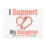 Endometrial Cancer I Support My Daughter Postcard